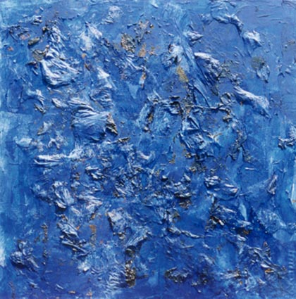 Peintures Bleues - Série 4 saisons - Hélène ROY 