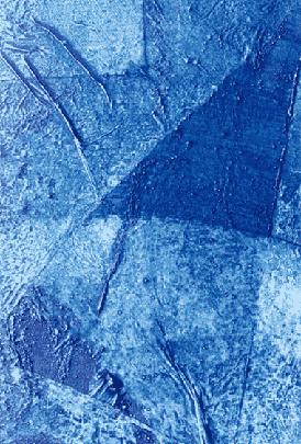 Peintures Bleues - Série 4 saisons - Hélène ROY 