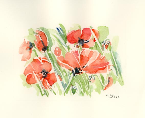 Aquarelle Hélène ROY 2003