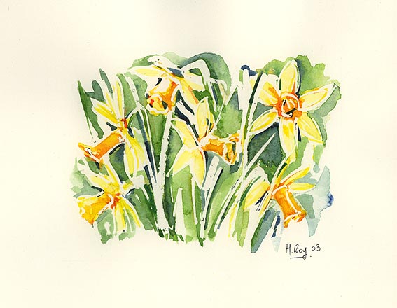 Aquarelle Hélène ROY 2003